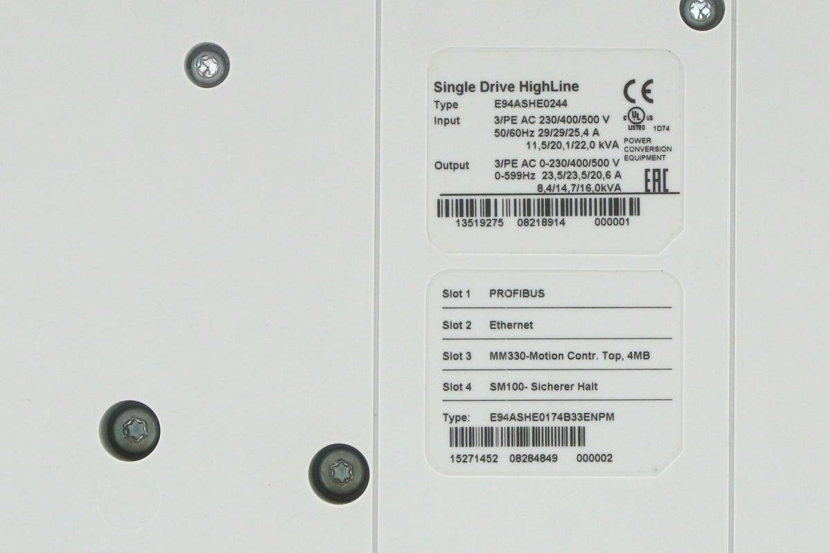 Lenze E94ASHE0244 E94ASHE0244-3
