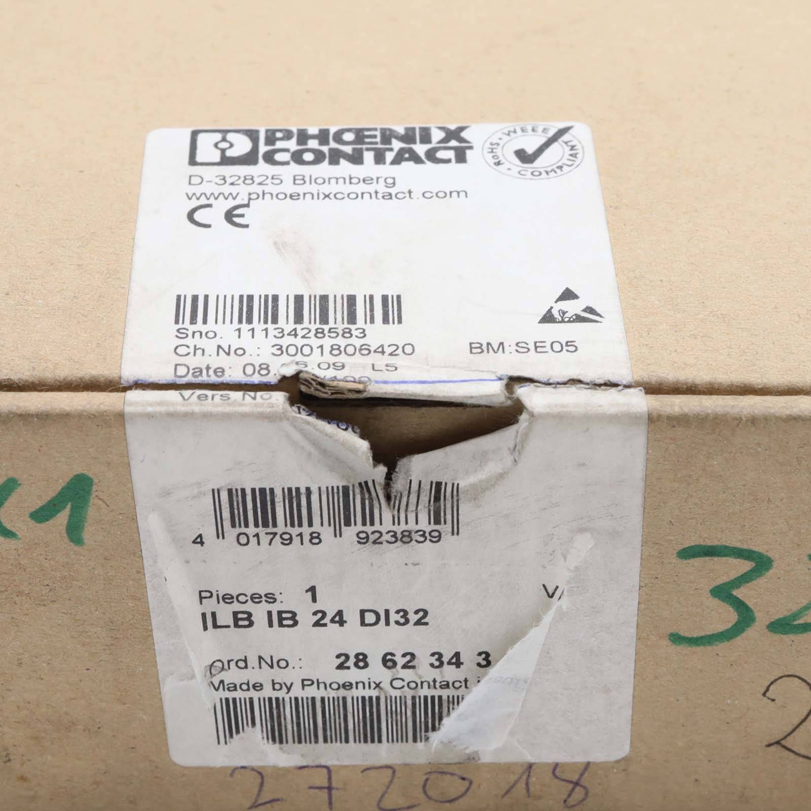 Phoenix Contact ILB IB 24 DI32 2862343 SPS-Erweiterungsmodul 24 V/DC-3
