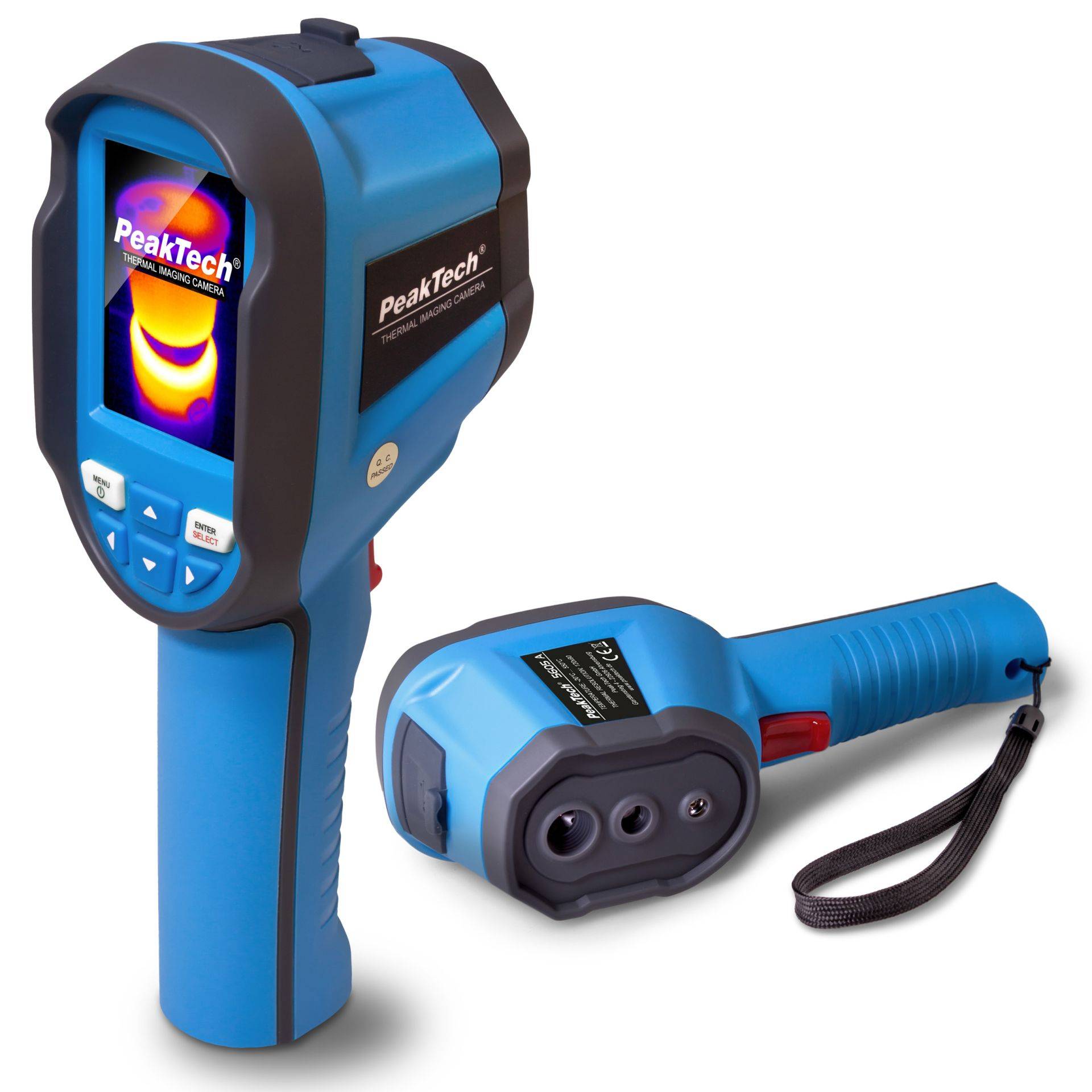PeakTech P 5605 A – Wärmebildkamera 120 x 90 px. -20°C bis +550°C mit Foto & Videoaufnahme-0