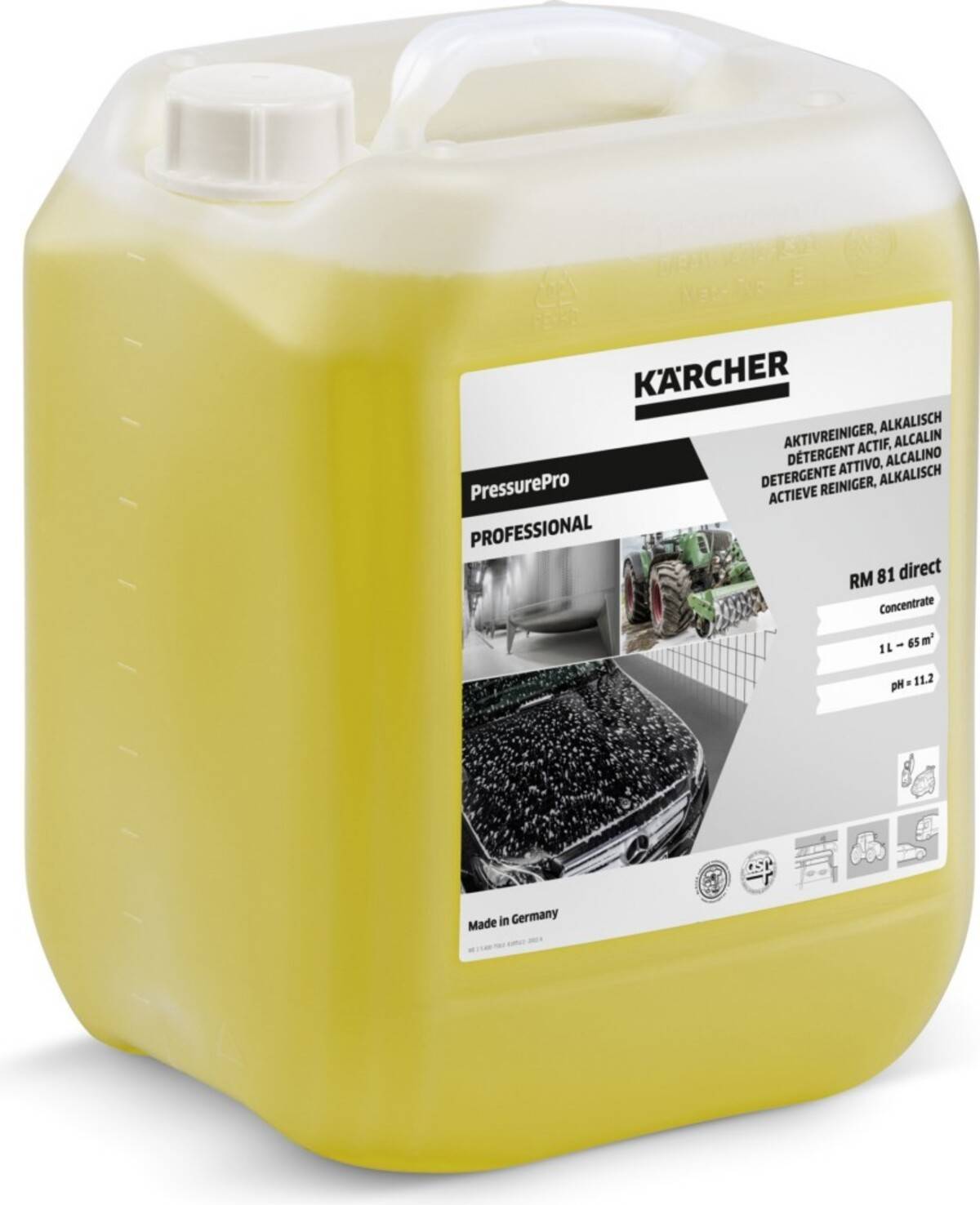 Kärcher 6.296-123.0 RM 81 direct** 10l Aktivreiniger, alkali Reinigungschemikali-0