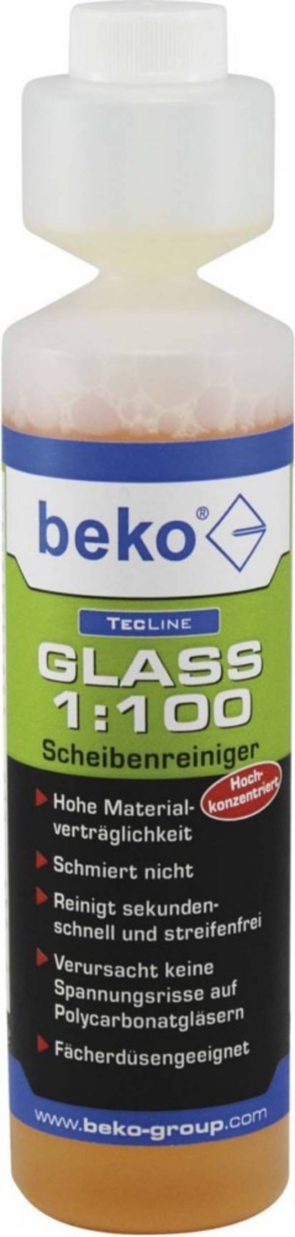 BEKO 2995250 TecLine Scheibenreiniger 250ml Konzentrat 1:100