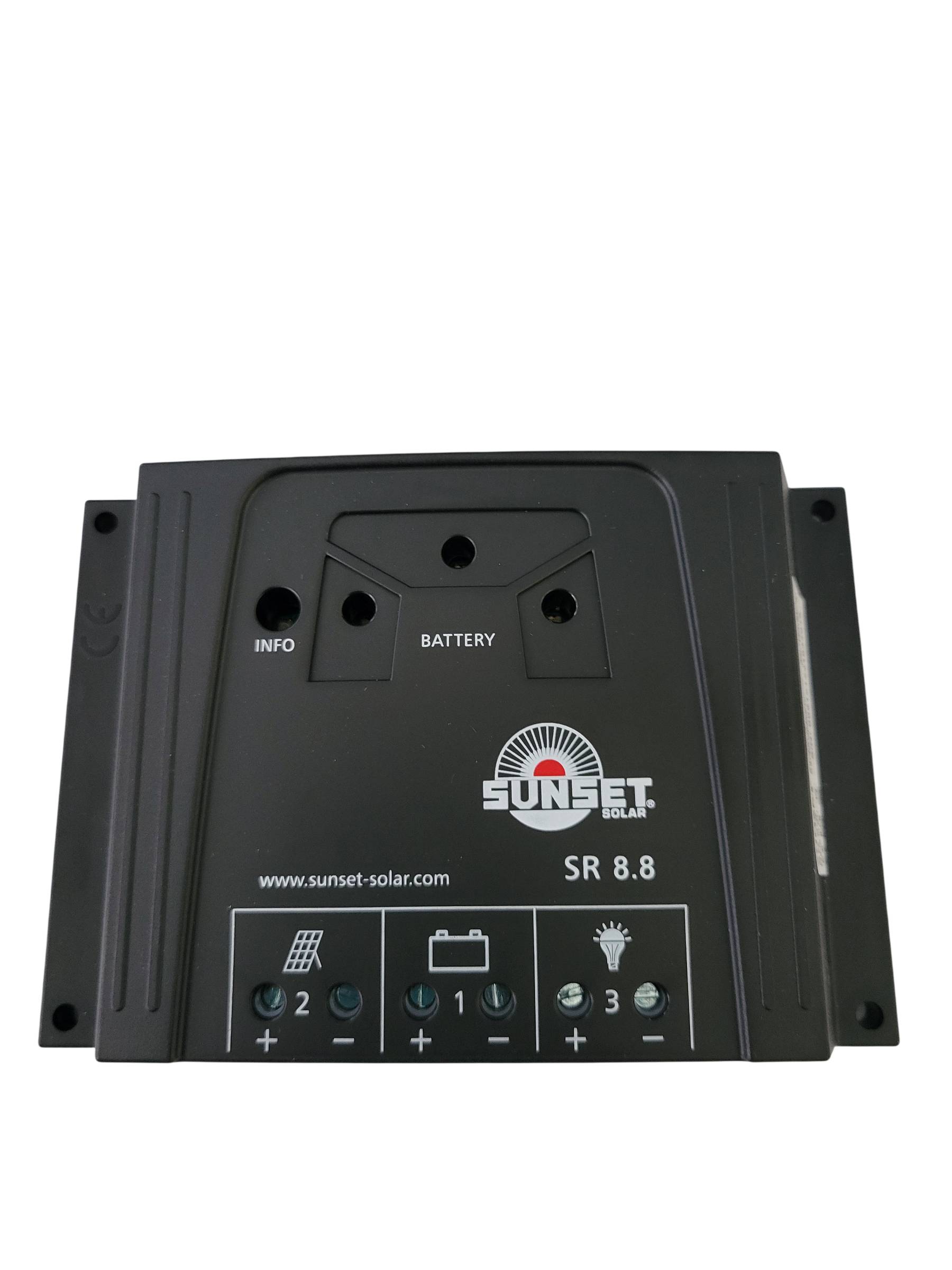 SUNSET SUNkit®Solar-Stromset 130W/12V mit Halterung, "Made in Germany"-3