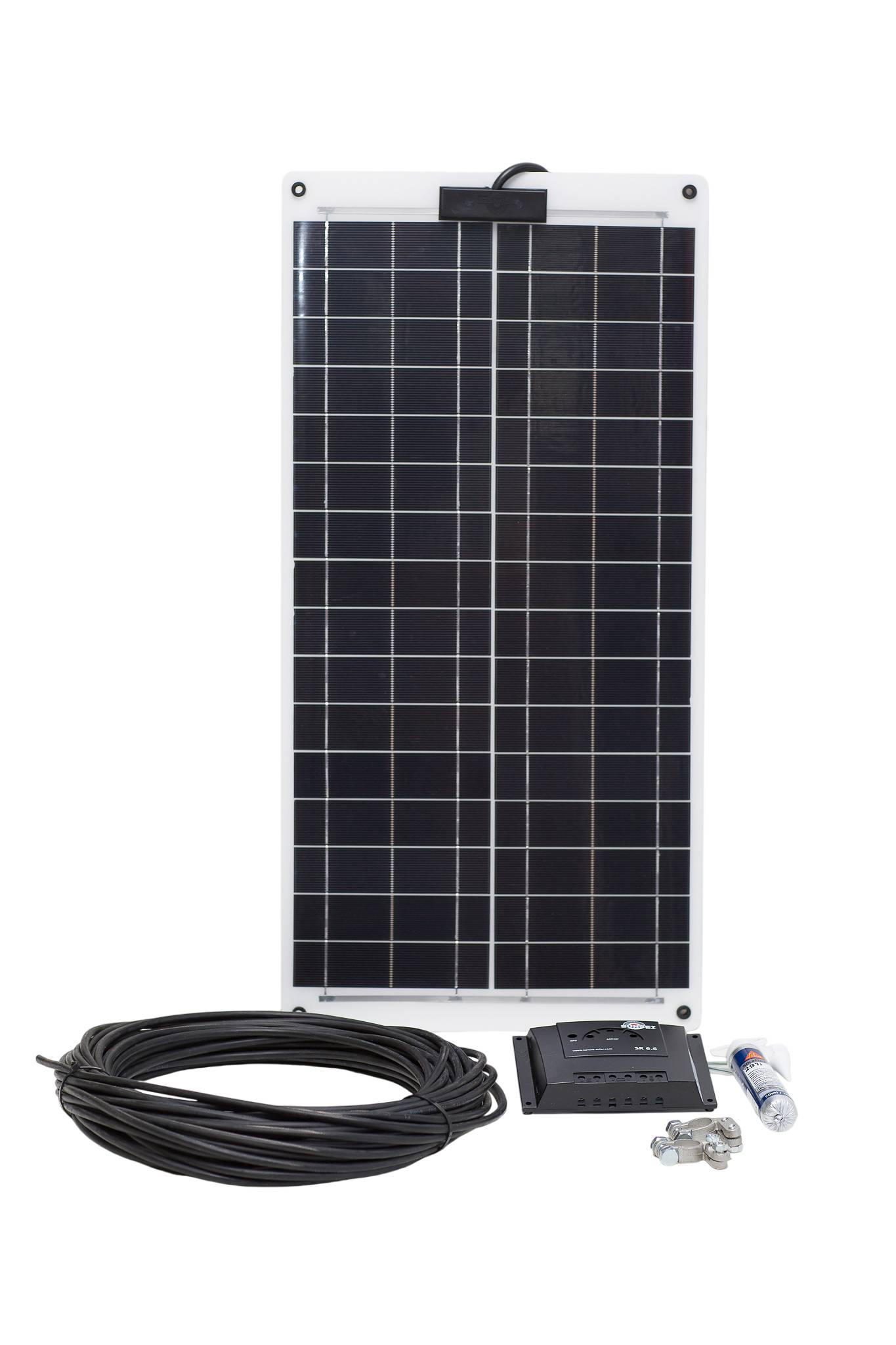 SUNSET Solarset SM 30L, 30 W/12V, „Made in Germany“, Laminat