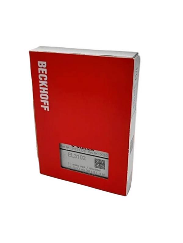 Beckhoff EL3102 EtherCAT-Klemme 2-Kanal-Analog-Eingang Spannung ±10 V