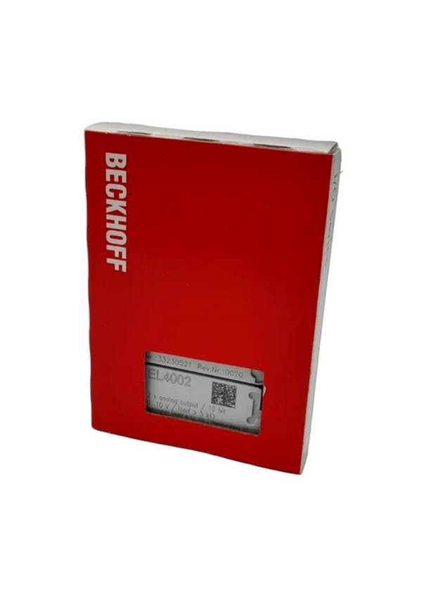Beckhoff EL4002 EtherCAT-Klemme 2-Kanal-Analog-Ausgang Spannung 0…10 V