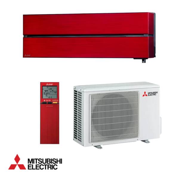 Mitsubishi Electric MSZ-LN35VGR + MUZ-LN35VG Inverter-Klimaanlage 12 000 BTU – Wi-Fi, Plasma Quad Plus, A+++