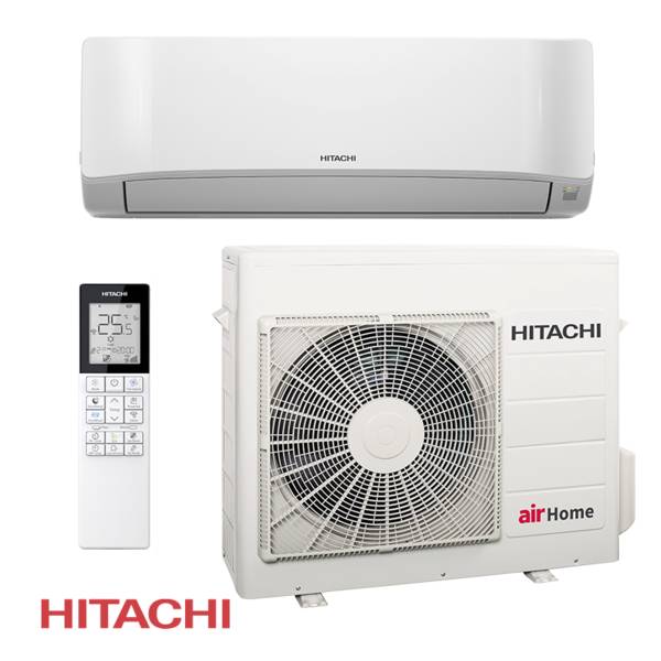 Hitachi AirHome 400 RAK-DJ70RHAE / RAC-DJ70WHAE Inverter-Klimaanlage – 24.000 BTU, A++/A+, WLAN, R32, bis 50 m²