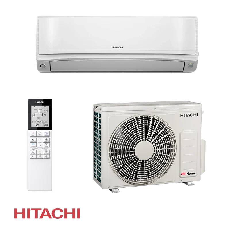 HITACHI AIRHOME 600 Klimaanlage RAK-VJ35RHAE / RAC-VJ35WHAE – 12.000 BTU, A+++ / A++, WLAN, R32, für bis zu 26 m²-0