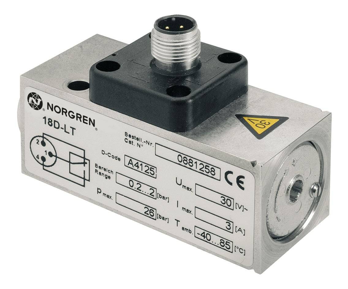 18D Elektromechanischer Druckschalter Norgren: 0880420000000000-0