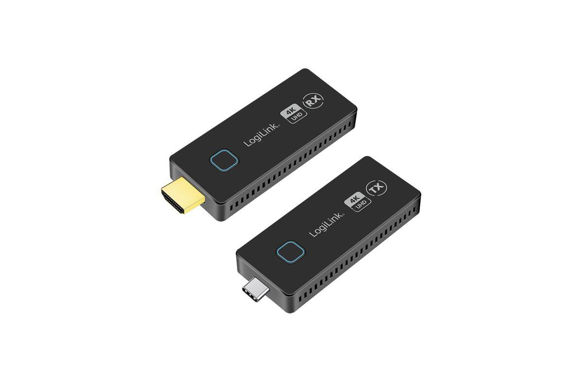 HDMI-Übertragungs-Set, USB-C zu HDMI, Kompakt, Drahtlos, 30m, 1zu1, 4K@60Hz-0