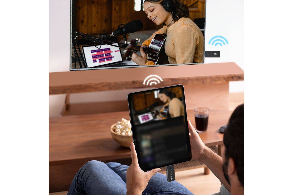 HDMI-Übertragungs-Set, USB-C zu HDMI, Kompakt, Drahtlos, 30m, 1zu1, 4K@60Hz-2