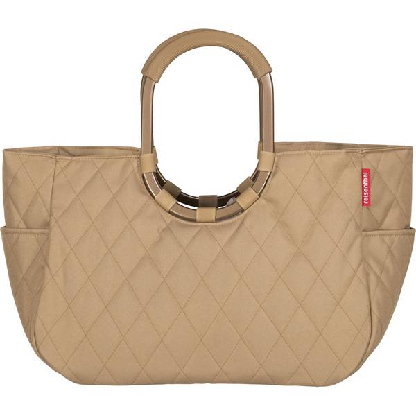 REISENTHEL - Einkaufskorb loopshopper L Frame Rhombus ginger