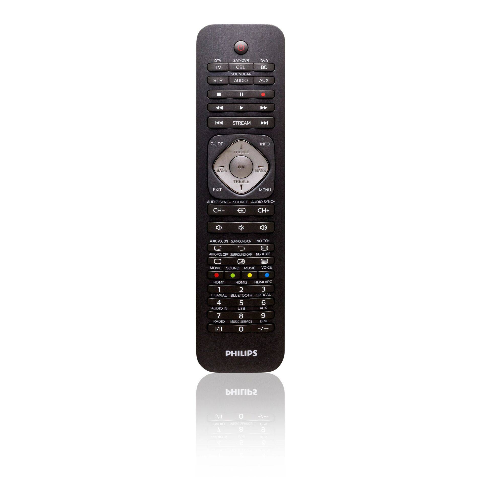 6-in-1 TV Ersatzfernbedienung Displays TV-Geräte TV Zubehör-0