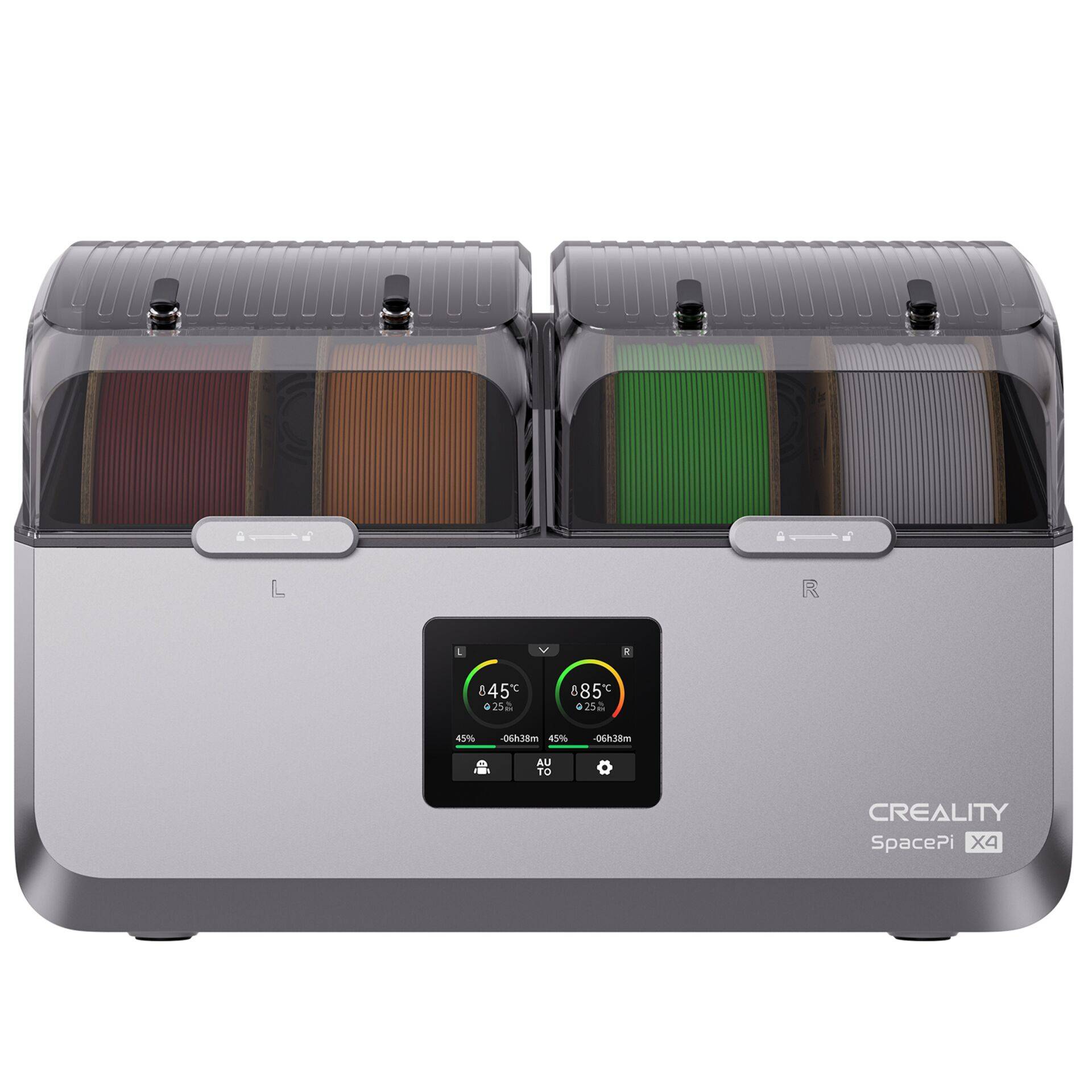 Creality SpacePi X4 Filament Trockenbox für 4 Spulen, bis 85°C, duale 200W PTC-Heizung-1