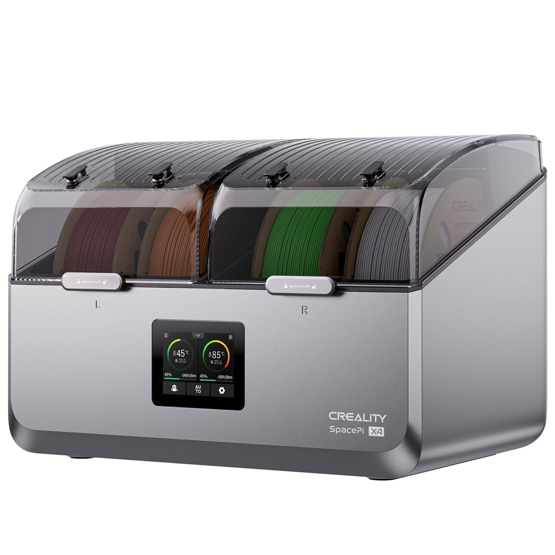 Creality SpacePi X4 Filament Trockenbox für 4 Spulen, bis 85°C, duale 200W PTC-Heizung-2