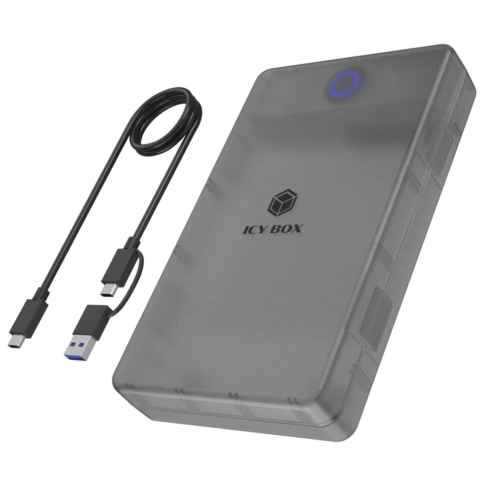 Gehäuse für 2,5"/3,5" SATA SSD/HDD, USB...-1