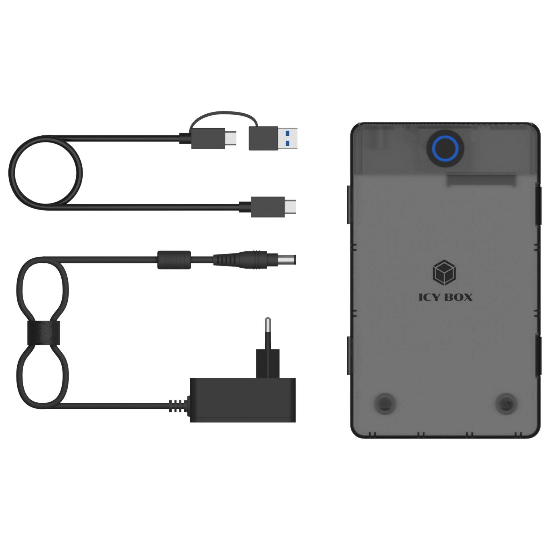 Gehäuse für 2,5"/3,5" SATA SSD/HDD, USB...-4