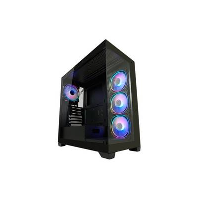LC-Power 715B - Midi-Tower Gaming - ATX - Seitenteil mit Fenster (gehärtetes Glas)-0
