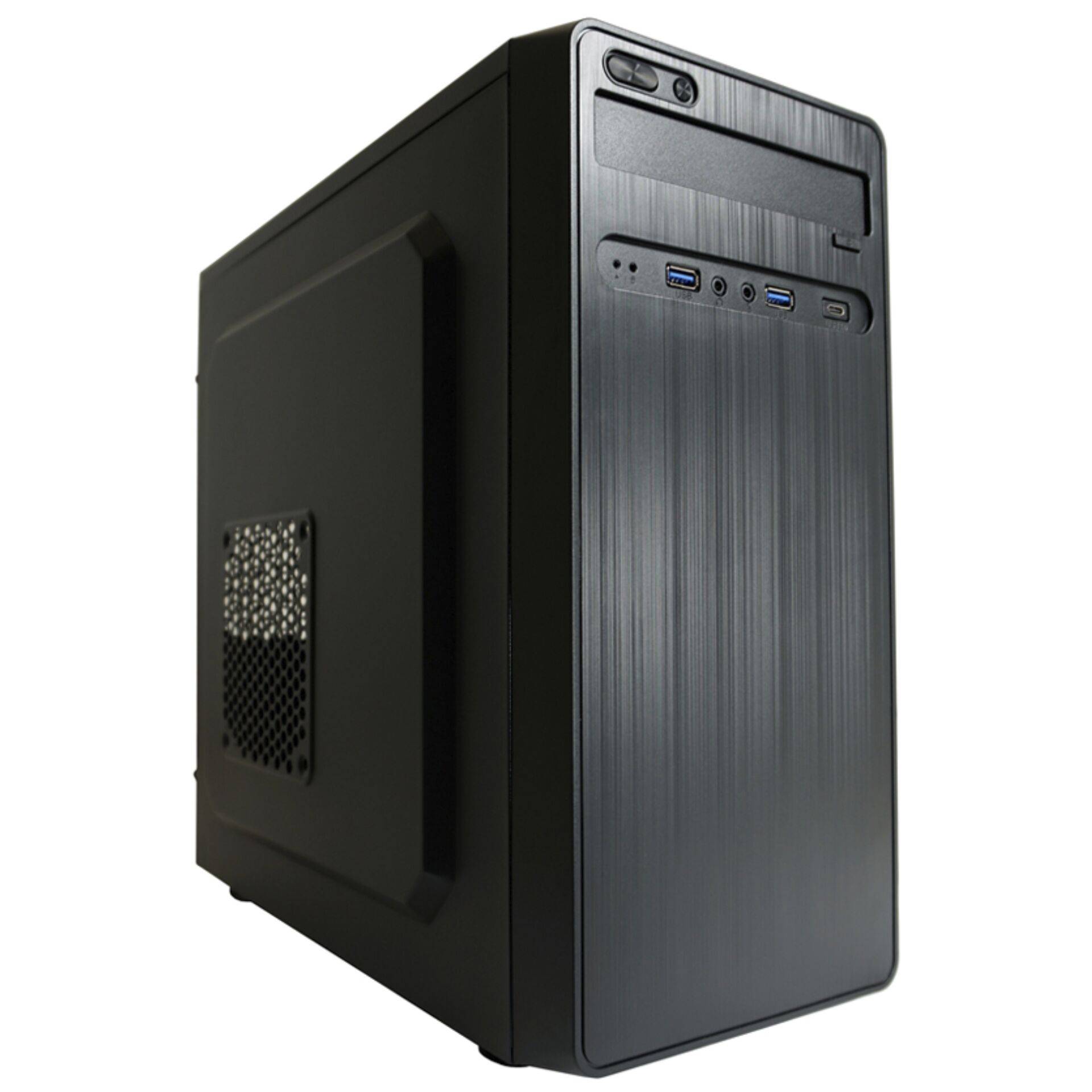 LC-Power 2017MB - - micro ATX - Schwarz - USB/Audio