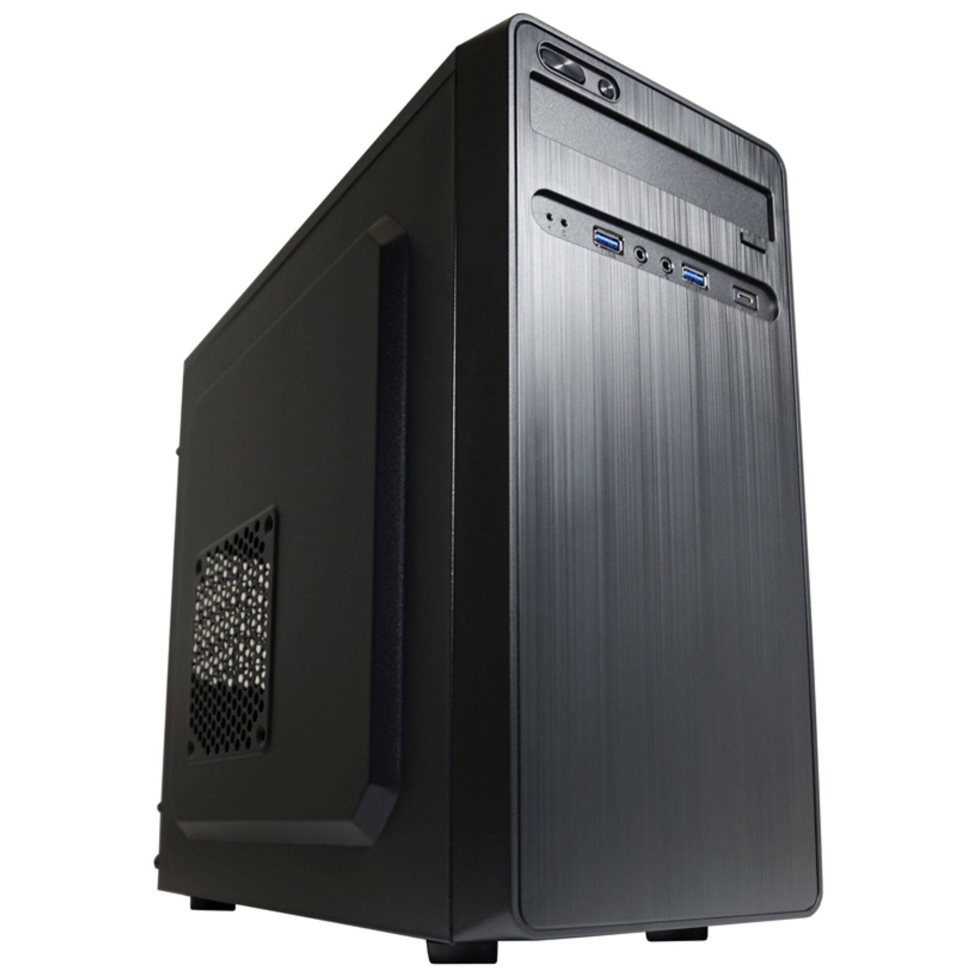 LC-Power 2017MB - - micro ATX - Schwarz - USB/Audio-1