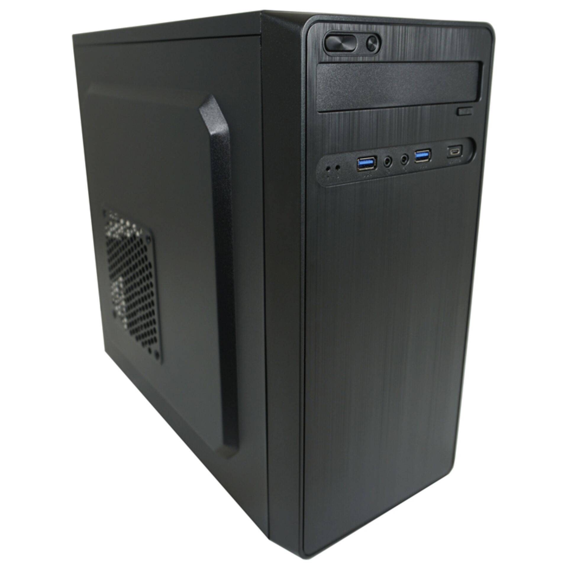 LC-Power 2017MB - - micro ATX - Schwarz - USB/Audio-2