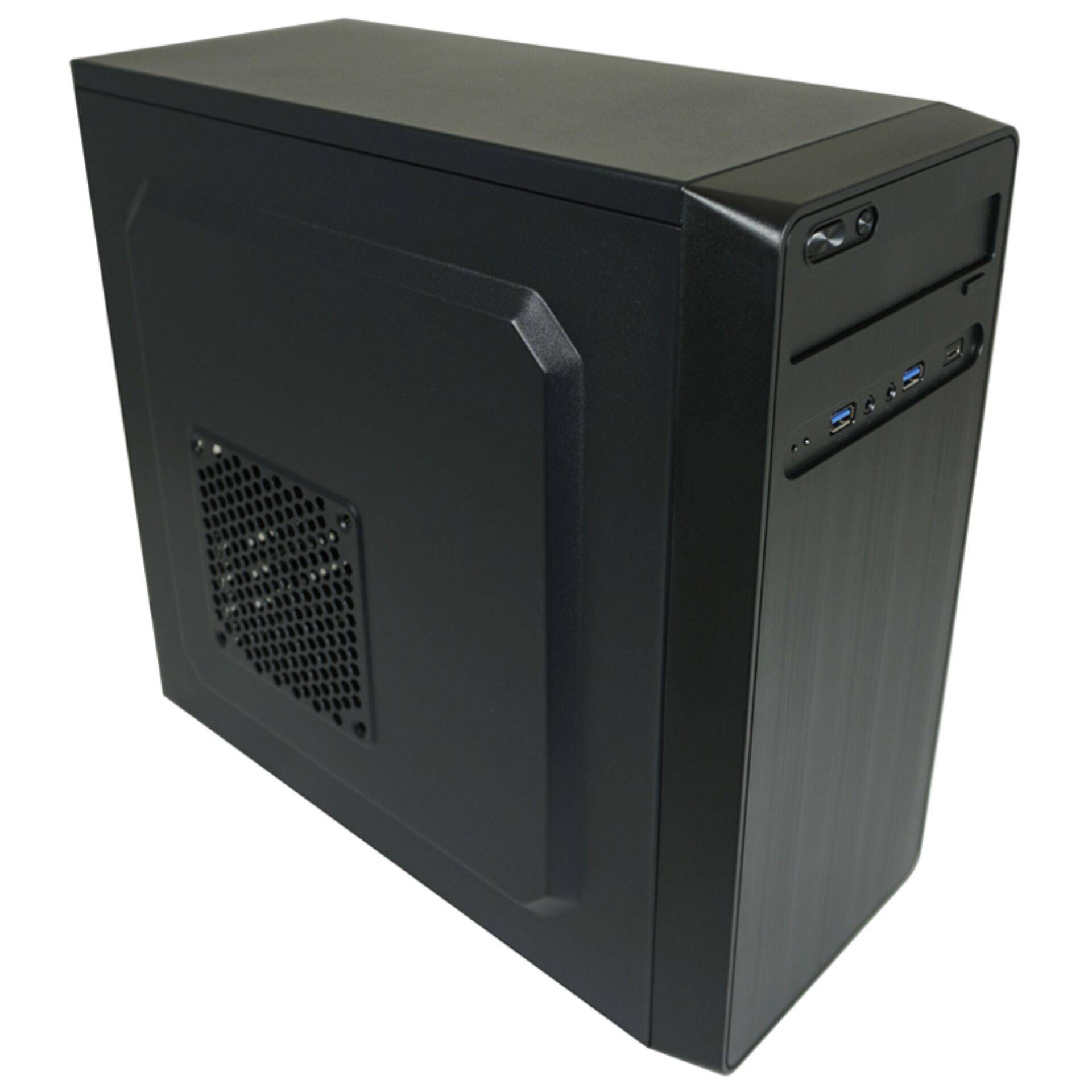 LC-Power 2017MB - - micro ATX - Schwarz - USB/Audio-4