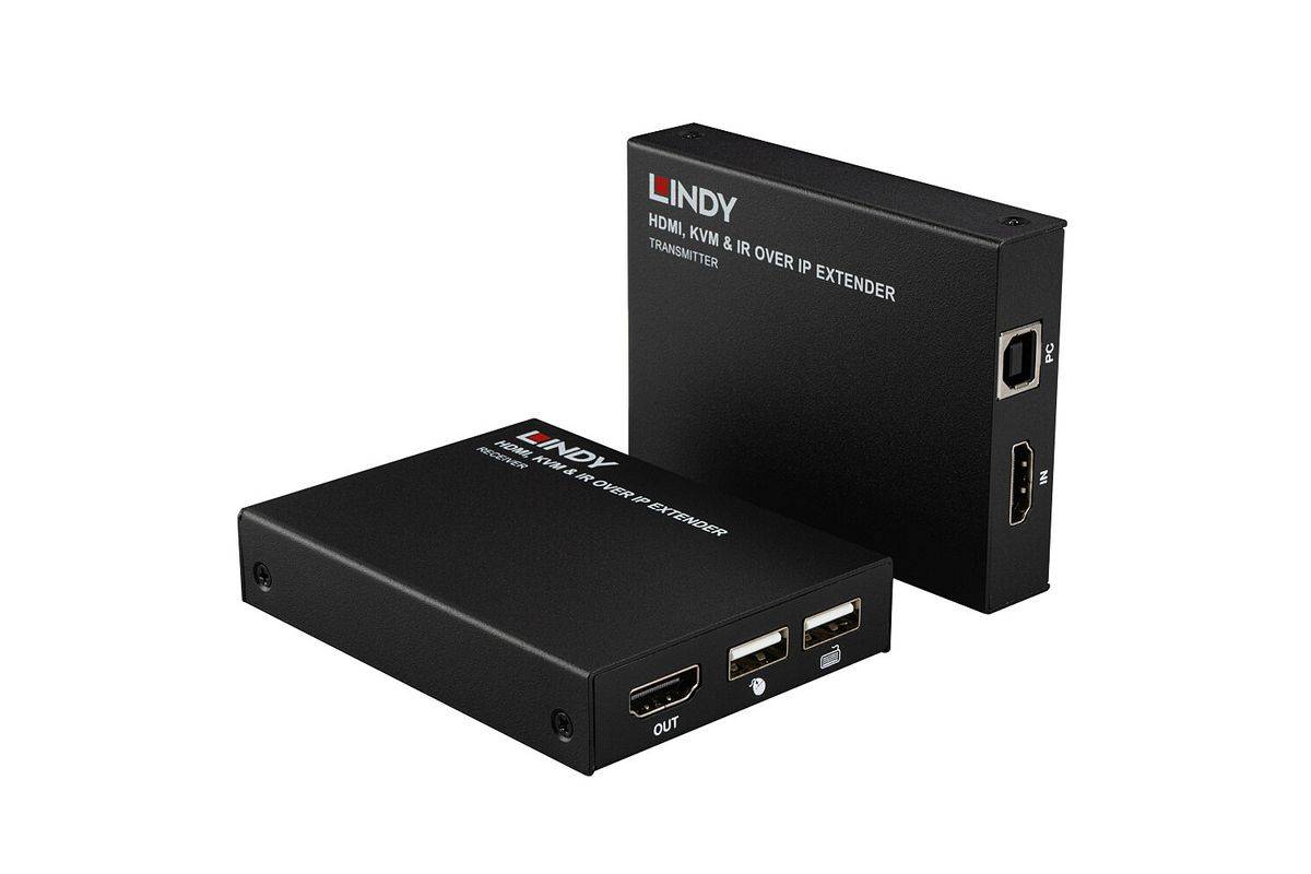 Lindy Video-/Audio-/Infrarot-/KVM-Extender-0