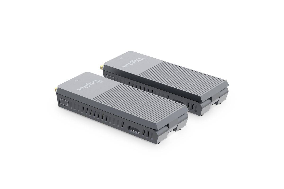 DIGITUS Wireless HDMI Extender Set bis 150m 4K/60Hz Multimedia-Technik Bildübertragung-1