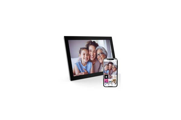 XORO Digitaler Bilderrahmen WLAN 10.1" Multitouch IPS USB-C - Digitaler Foto-Rahmen - 25,7 cm
