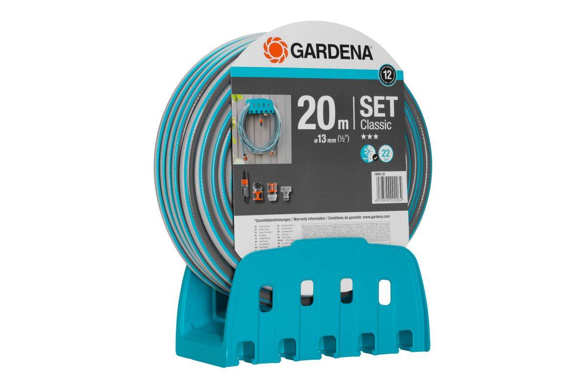 GARDENA Classic Set Schlauchaufroller, 20m 18005-50-1