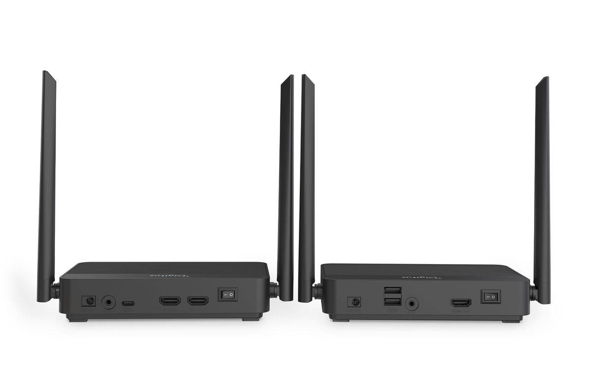 DIGITUS Wireless HDMI Extender KVM Set bis 100m 4K/60Hz Multimedia-Technik Bildübertragung-2