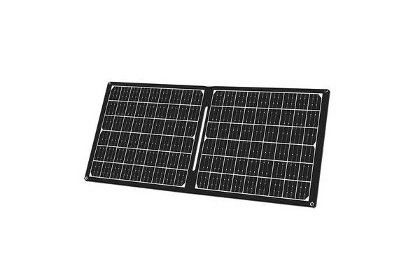 Foldable Solar Panel, 1x USB-C, 1x USB-A, DC out, 30W Energie & USV