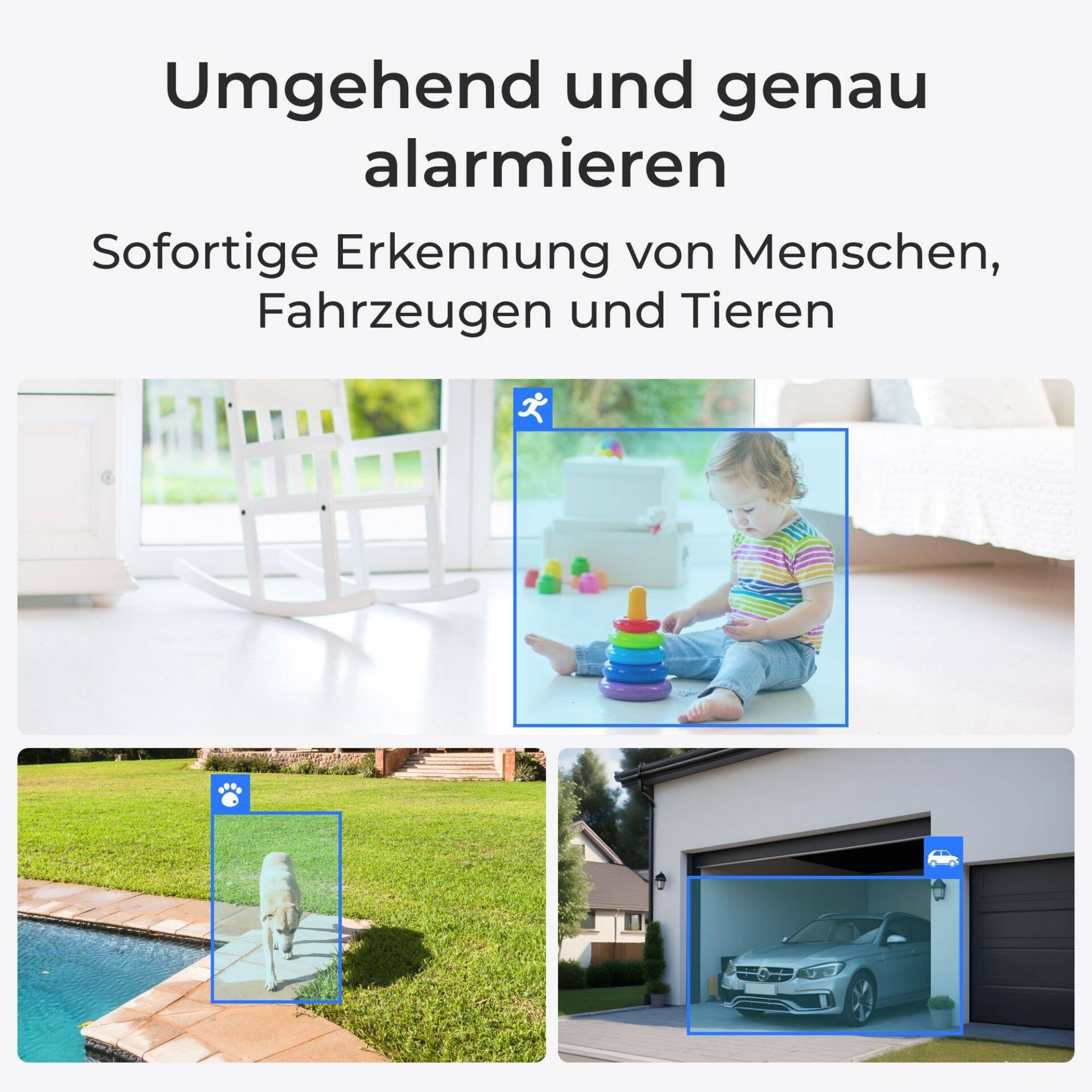 Reolink Hub 1 + 2x Argus Series B310, Basiseinheit, Drinnen, Reolink, Weiß, 11 Benutzer, MicroSD (TransFlash)-3