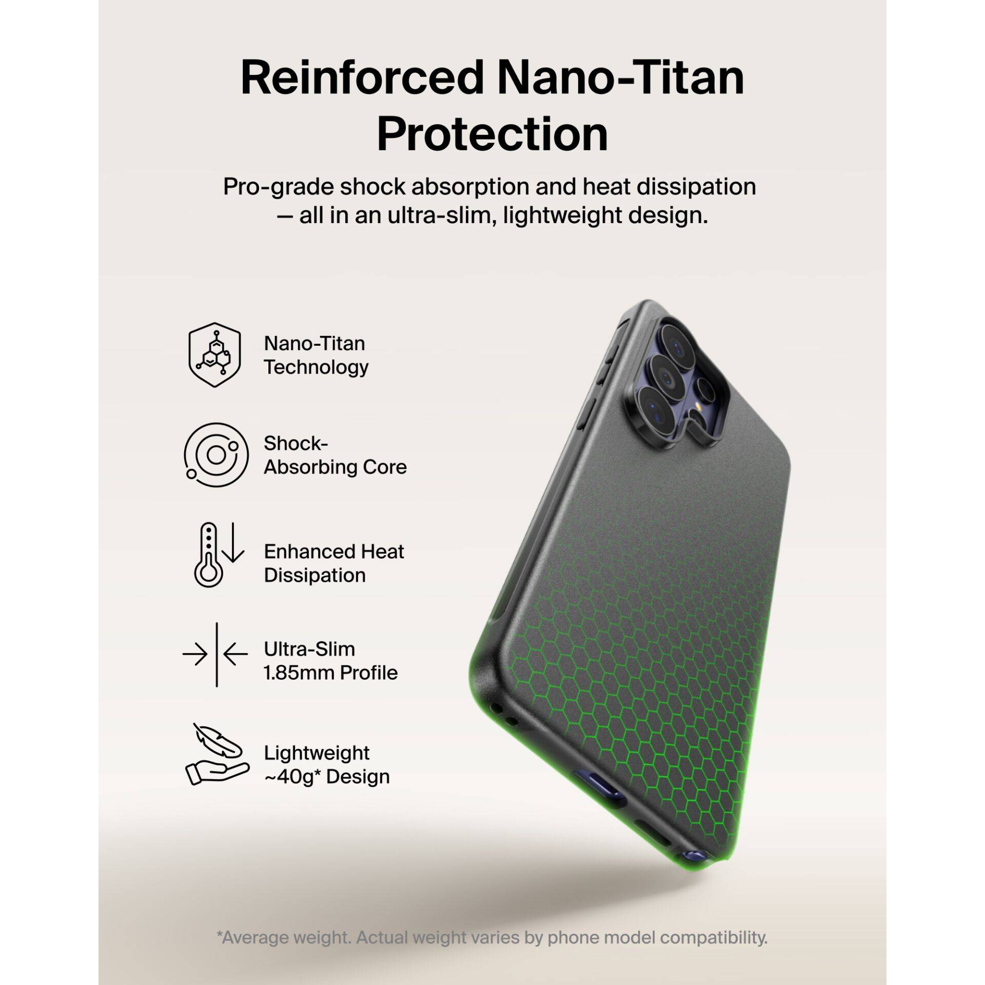 Belkin Sheerforce Protect Case Black D3-4