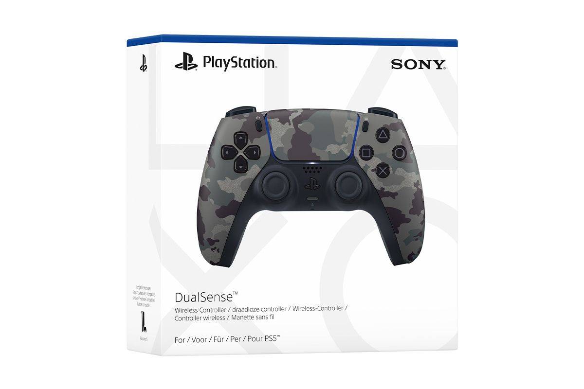 Sony PS5 DualSense Controller V3 Grey Camouflage Multimedia-Technik Playstation Zubehör-1