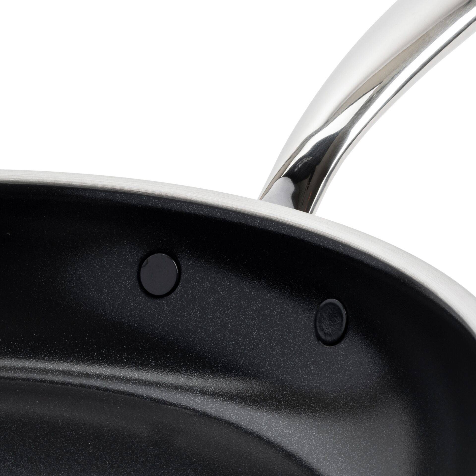 GreenPan Premiere, Rund, Allzweckpfanne, Silber, Edelstahl, 220 °C, Edelstahl-2