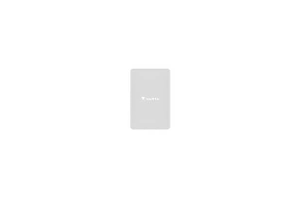 Varta Akku Powerbank Mag Pro, 5.000mAh, Wireless, weiss 1xUSB-C/1xUSB-C, Retail-Blister