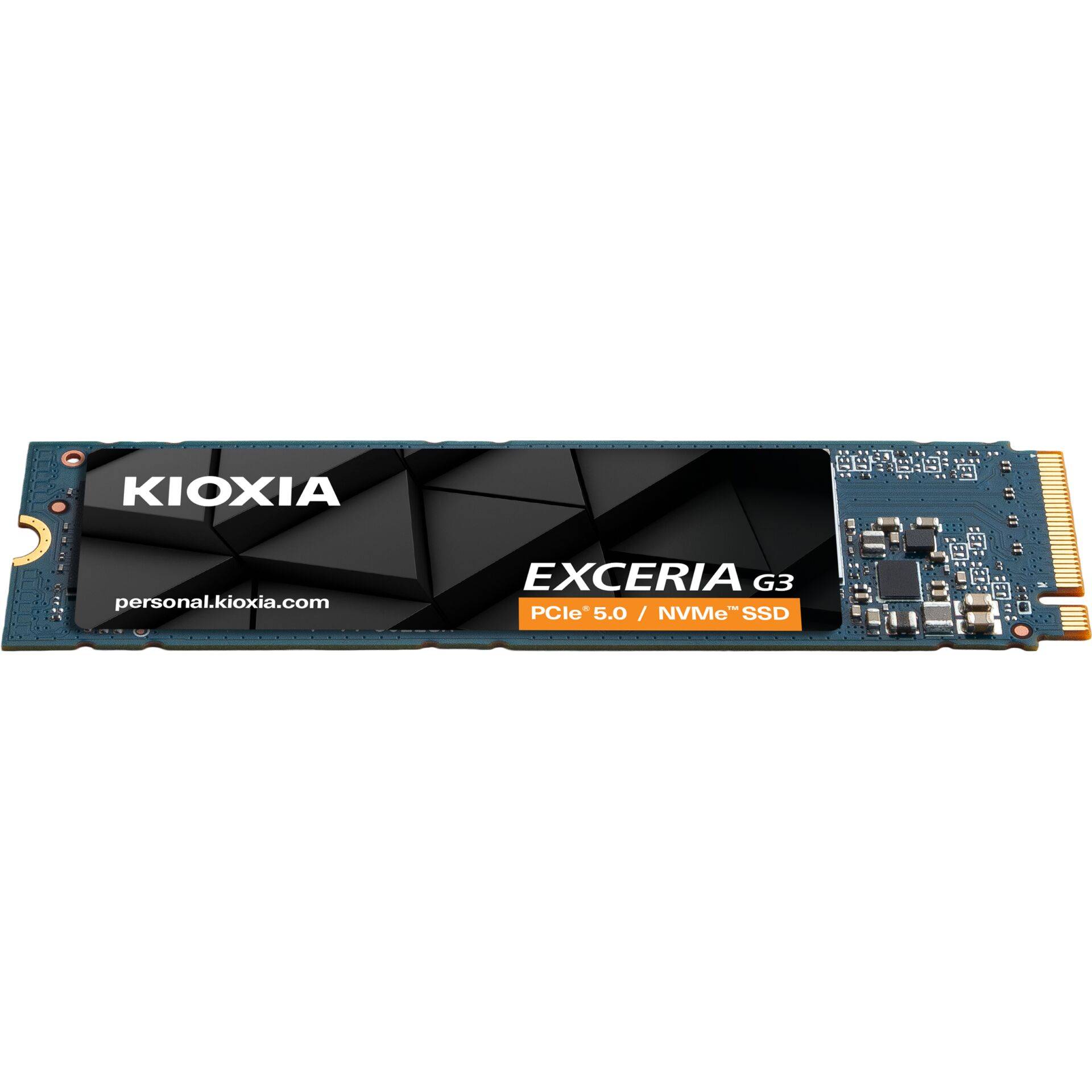 Kioxia EXCERIA G3 - SSD - 2 TB - intern - M.2 2280 - PCI Express 5.0 x4 (NVMe)-2