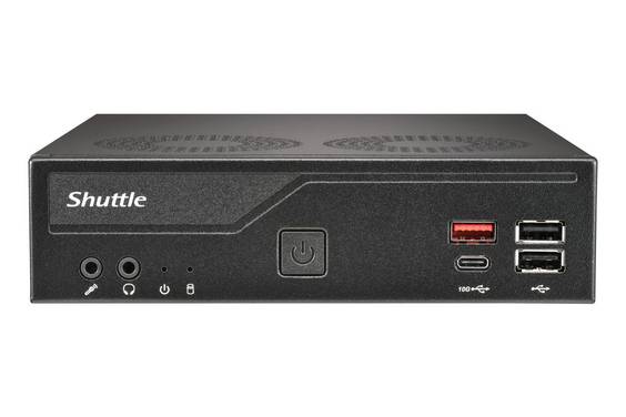 Shuttle Barebone slim DH810 Intel/SO-DDR5/black Multimedia-Technik Barebones