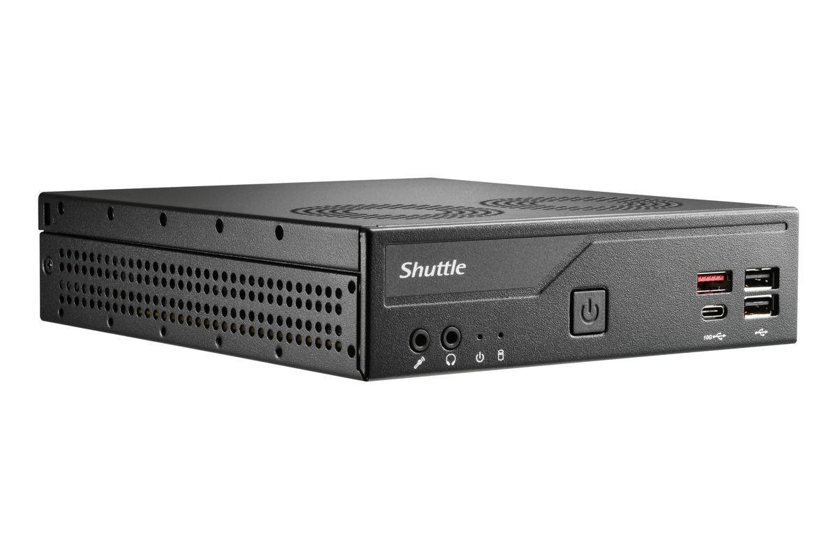 Shuttle Barebone slim DH810 Intel/SO-DDR5/black Multimedia-Technik Barebones-2