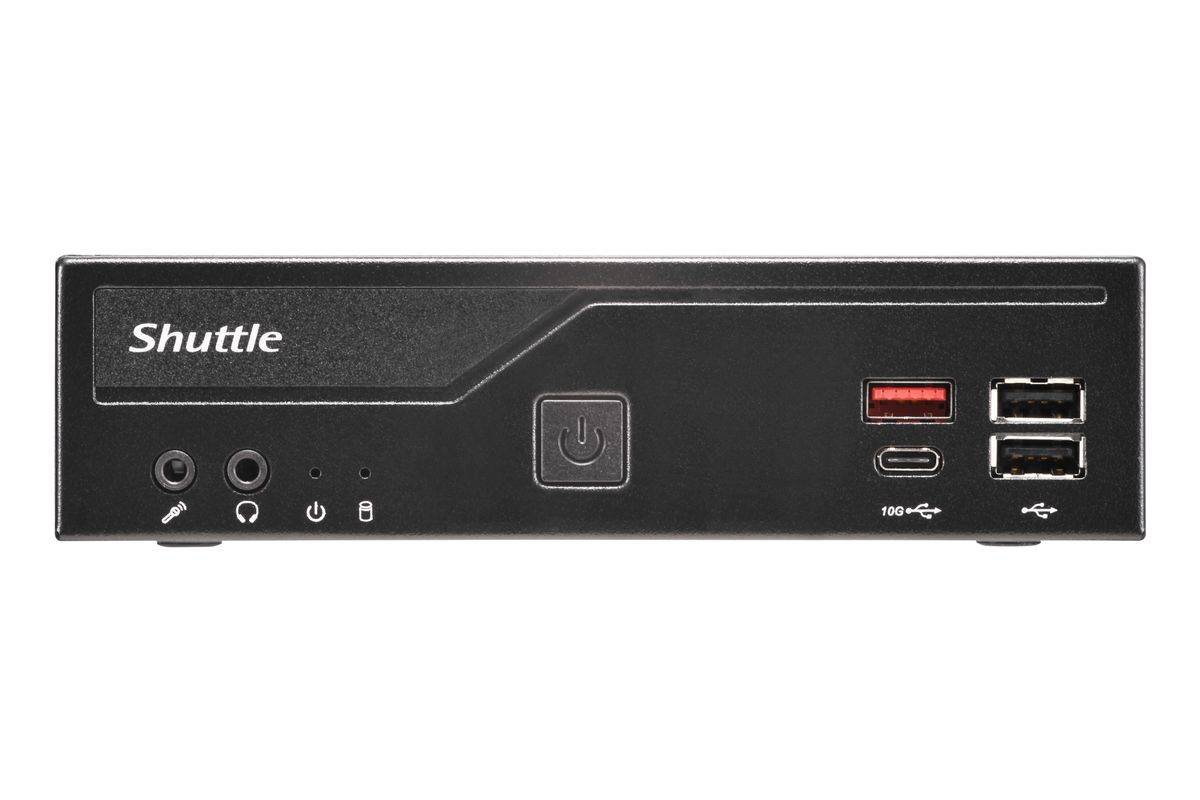 Shuttle Barebone slim DH810 Intel/SO-DDR5/black Multimedia-Technik Barebones-3
