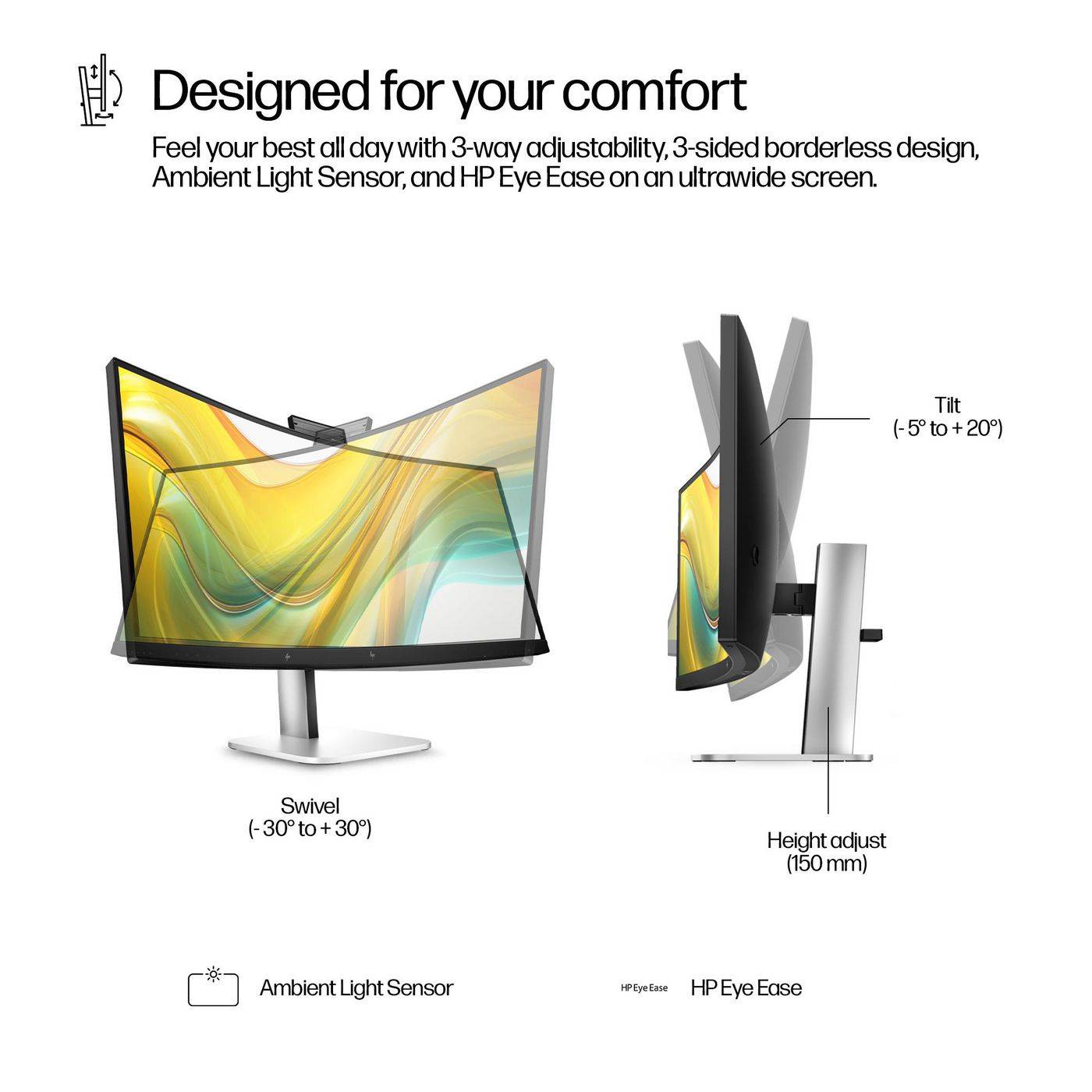HP 534pm - Series 5 Pro - LED-Monitor - gebogen - 86.4 cm (34")-6