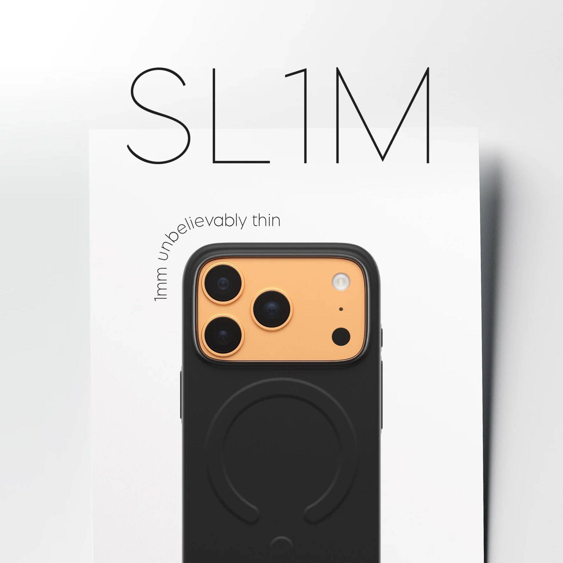 PanzerGlass CARE™ by ® SL1M Case Schwarz m. MagSafe iPhone 17 Pro, Cover, Apple, Apple - iPhone 17 Pro, Schwarz-2