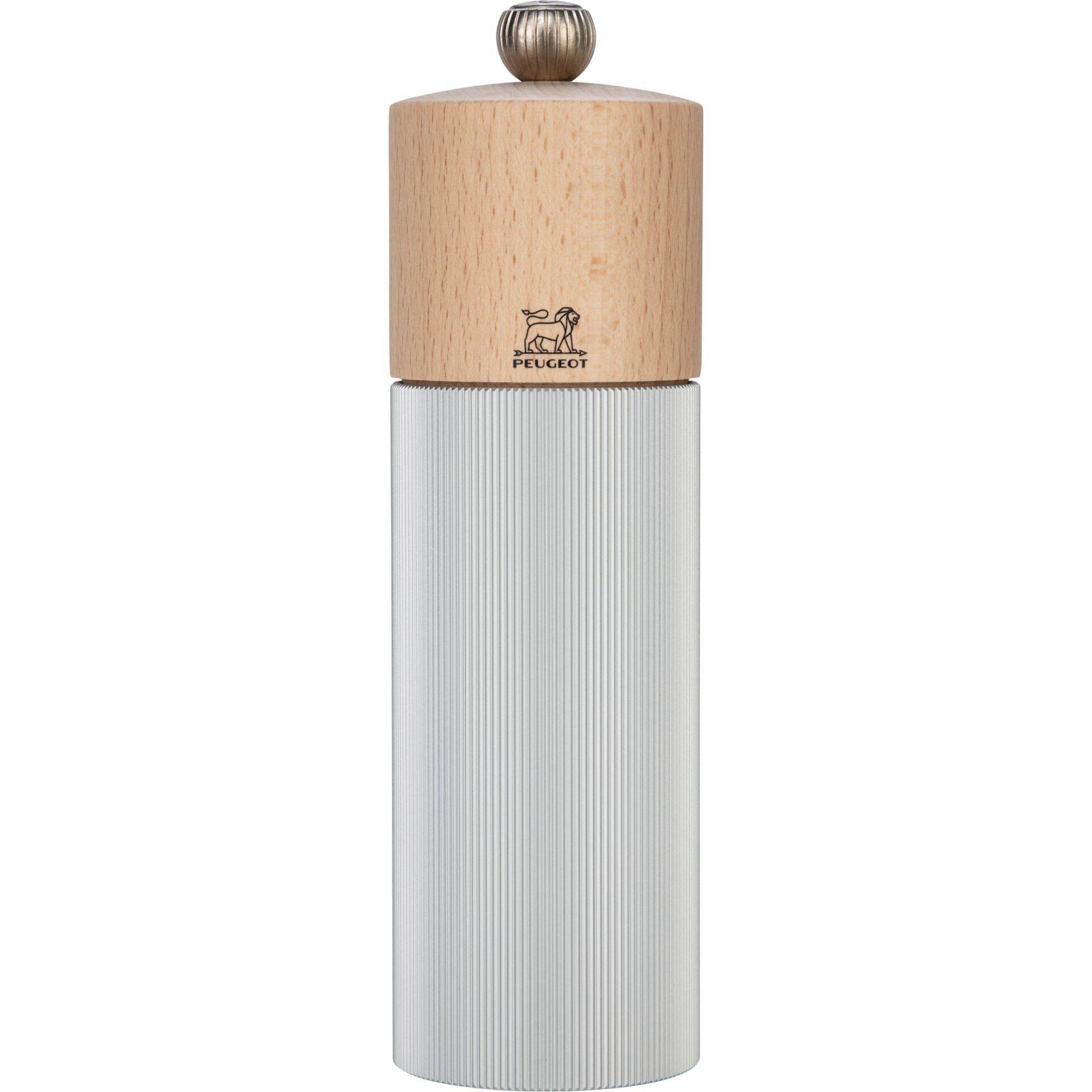 Peugeot Saveurs Line Salzmühle Z Holz/Aluminium natur-0