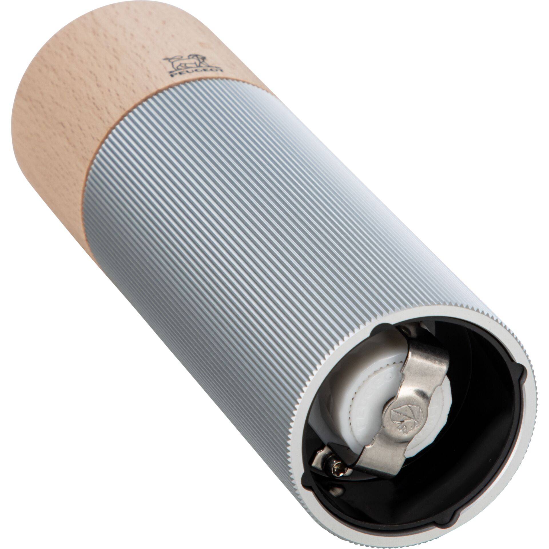 Peugeot Saveurs Line Salzmühle Z Holz/Aluminium natur-1