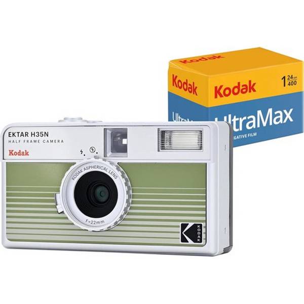 Kodak EKTAR H35 Camera Green+ Ultramax