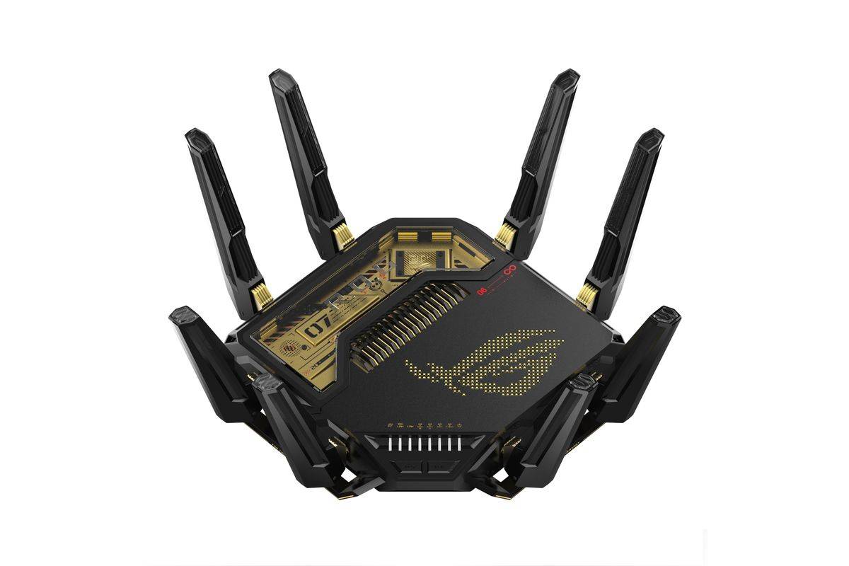 ASUS WL-Router ROG 20th Edition GT-BE98 BE25000 WiFi7 Multimedia-Technik Wireless Router-1