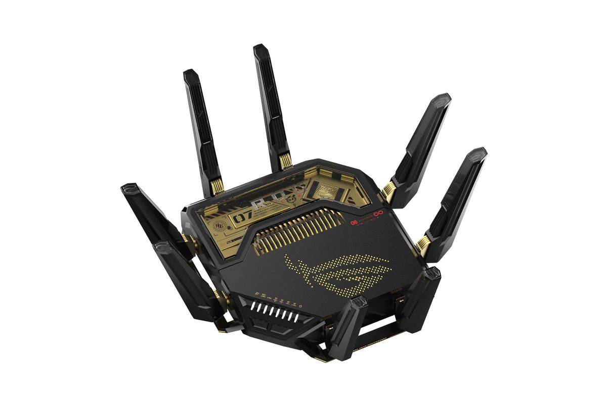 ASUS WL-Router ROG 20th Edition GT-BE98 BE25000 WiFi7 Multimedia-Technik Wireless Router-3