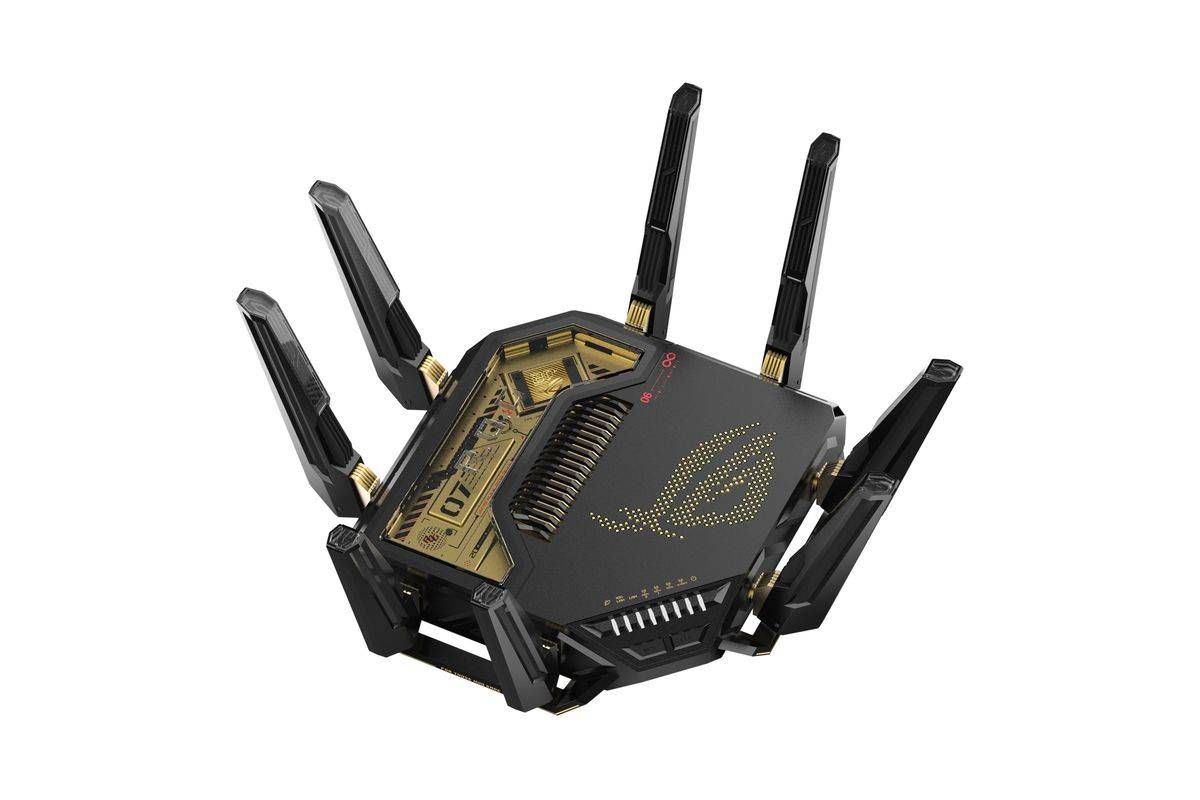 ASUS WL-Router ROG 20th Edition GT-BE98 BE25000 WiFi7 Multimedia-Technik Wireless Router-4