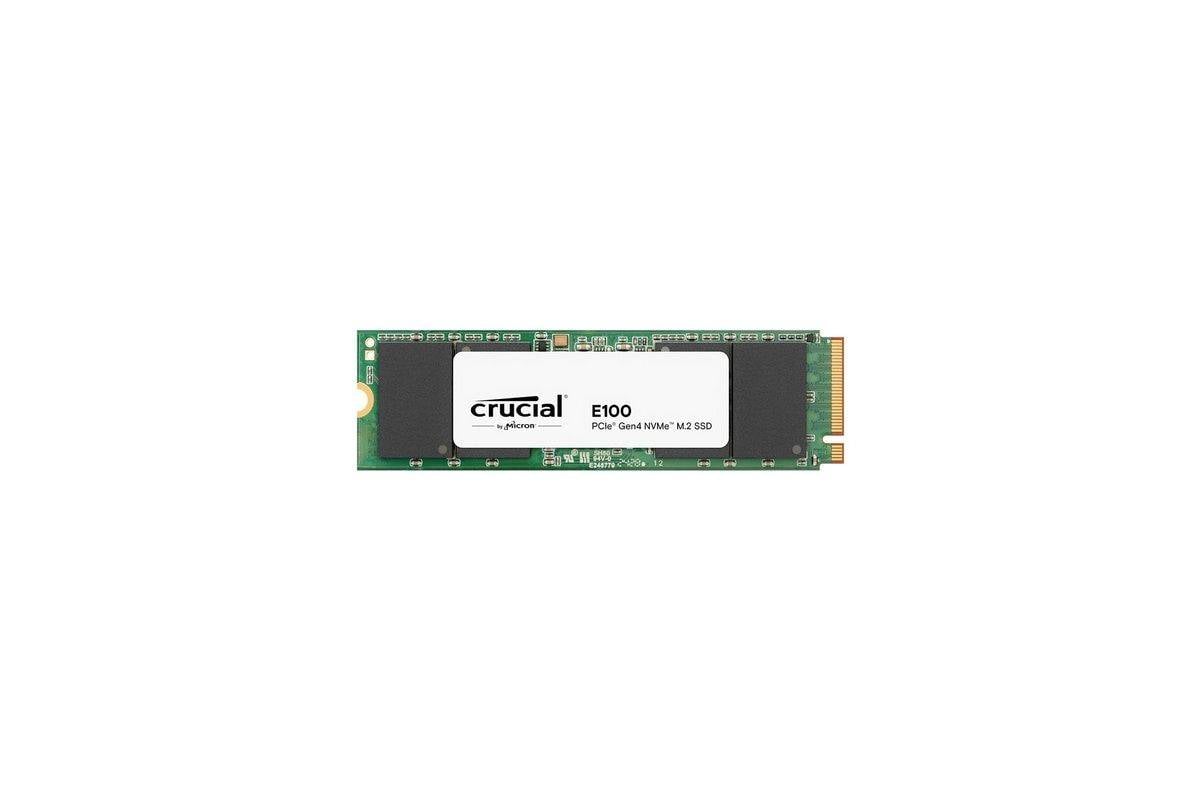 Crucial E100 - SSD - 1 TB - intern - M.2 2280 - PCIe 4.0 x4 (NVMe)